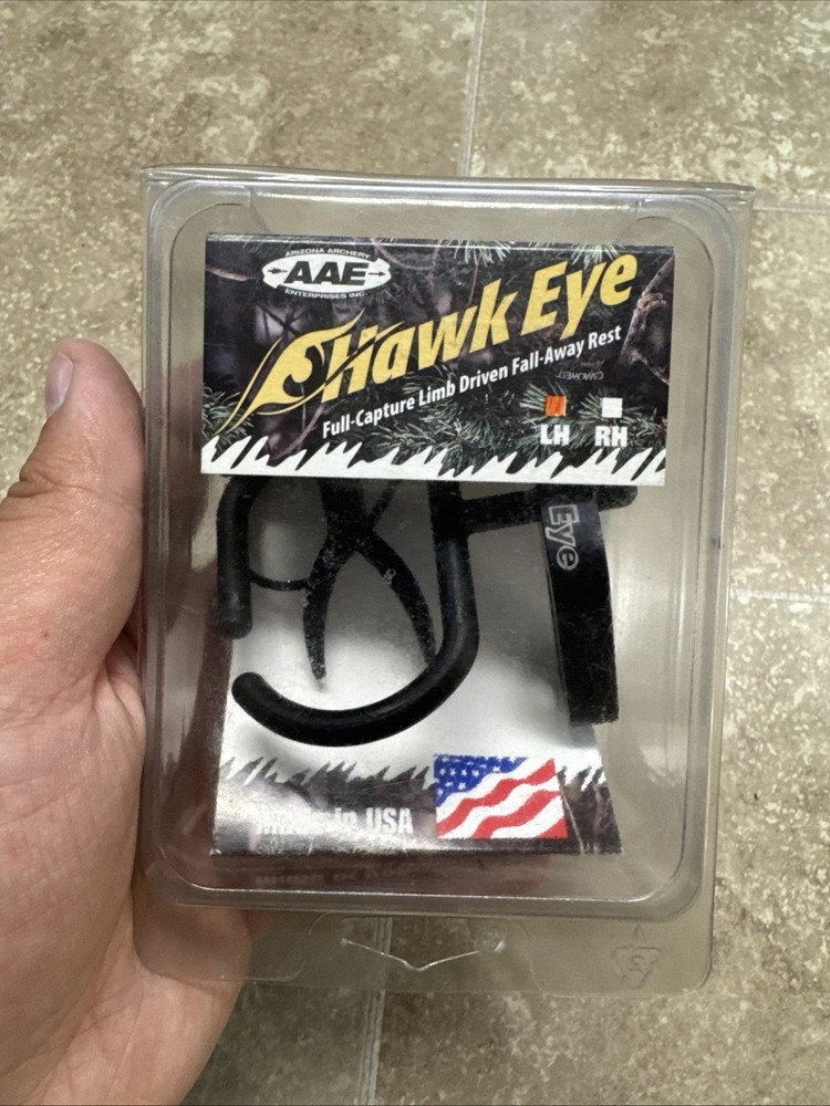 AAE Hawk Eye Full Capture Limb Driven Fall Away Rest: LH Left Handed