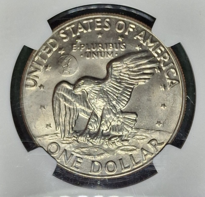 1977 D Ike Dollar NGC MS65 BIG SKY HOARD