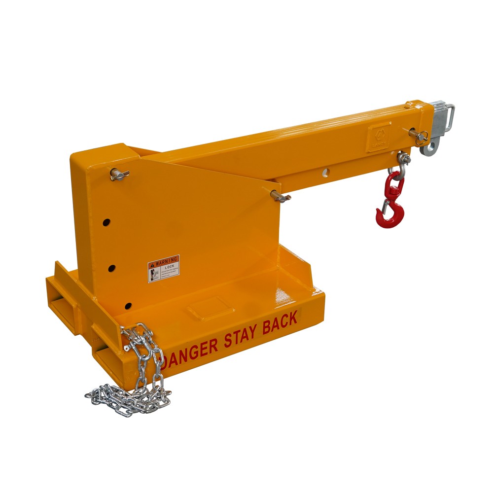 Fork Mounted Telescoping Crane Jib Boom, Forklift Jib Boom Crane,Adjustable