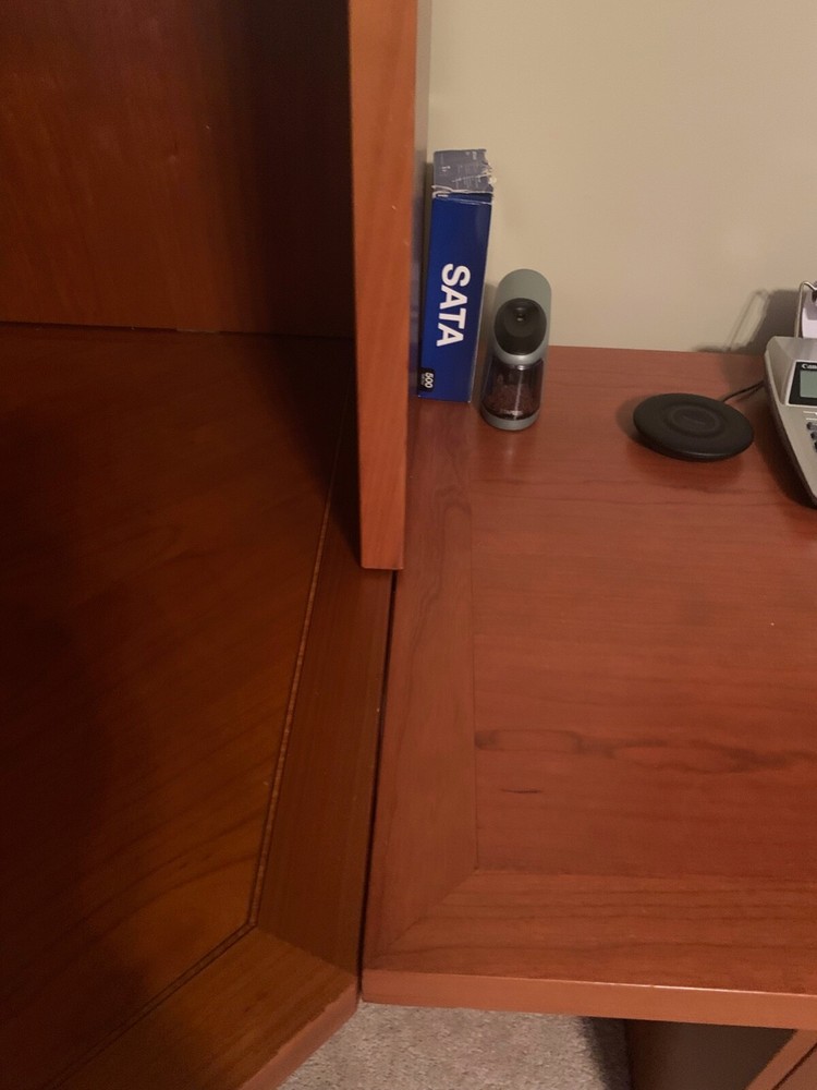 Maurice Villency Custom Corner Desk with Top
