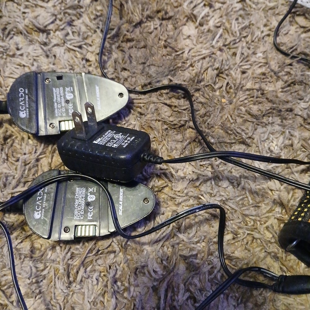 2Cardo Scala Rider TeamSet Black Volume Control Bluetooth Intercom PassengerUnit