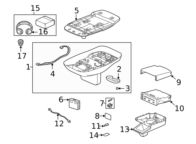 Genuine GM DVD Unit 22693802