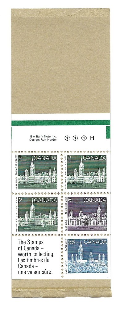 Canada #BK100 MNH Booklet [1188a Library]