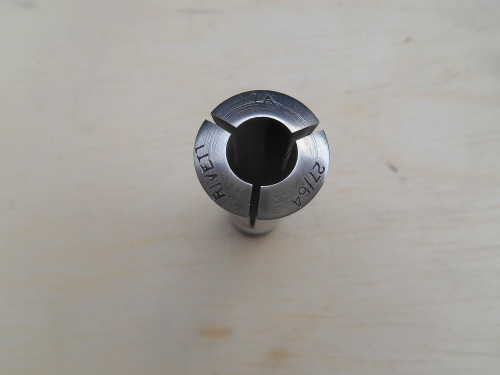 RIVETT  1A COLLET , 27/64" ROUND
