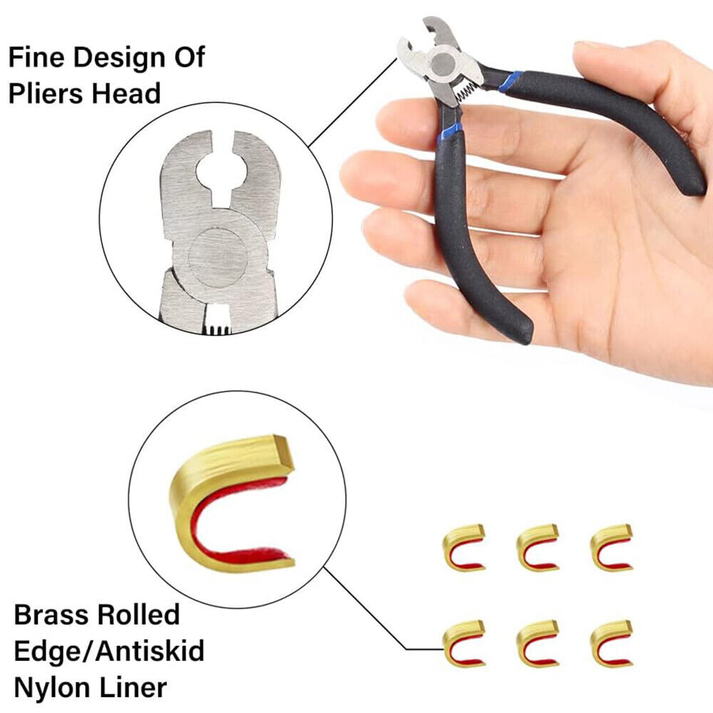 Archery Bow String Nocking Points Pliers with T Shape Turning Bow Square Ruler