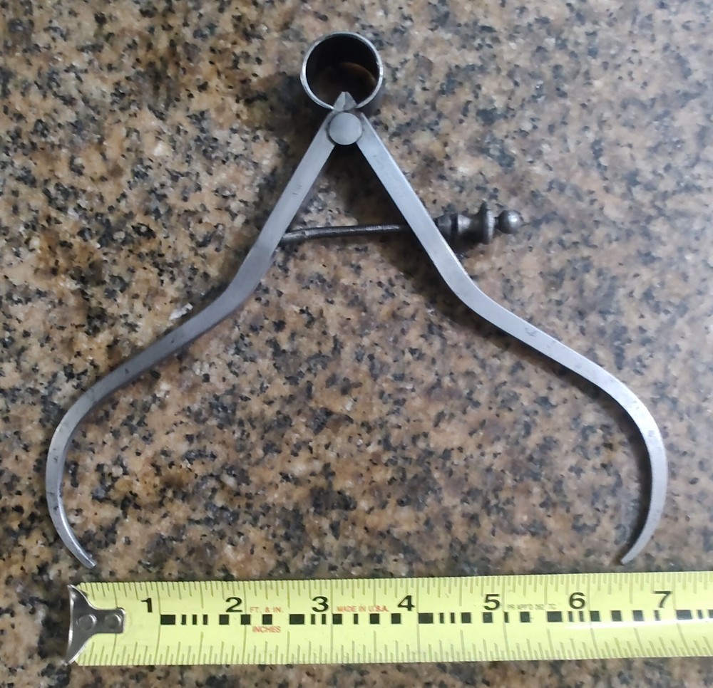 🗽VINTAGE STARRETT 6" OD CALIPER