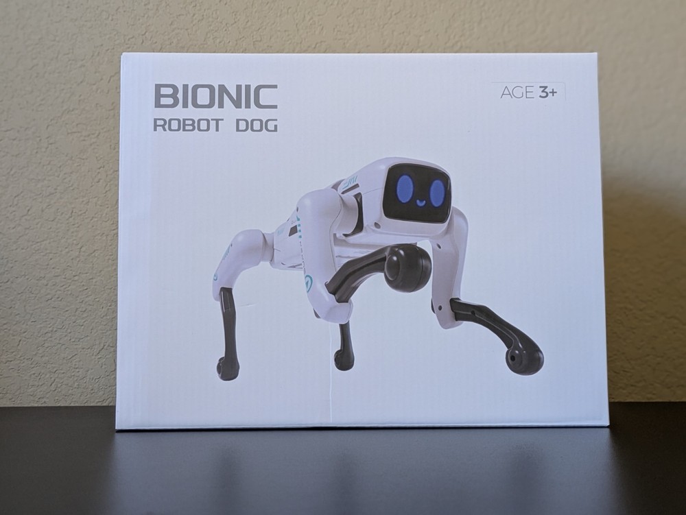 Bionic Robot Dog Interactive RC Toy App Control Dancing Programming Rechargeable