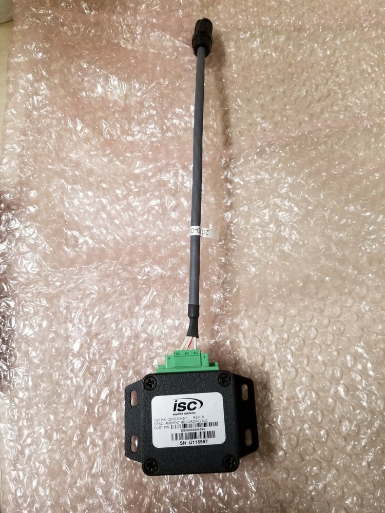 ISC Applied Systems Ambient Recording Mic Assembly (2000-0345-1)