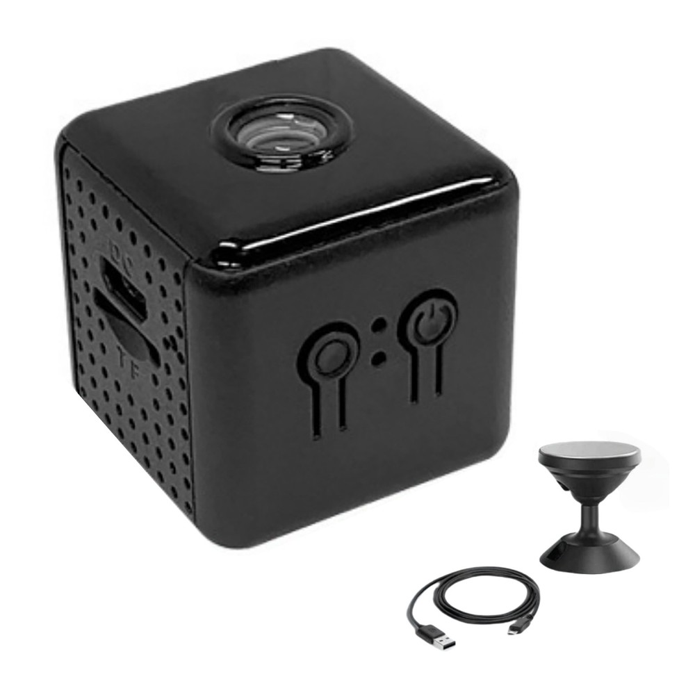 Wireless 1080P Mini Camera Night Vision Remote View SD Recording Home Security