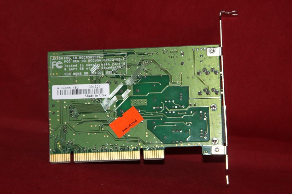PCI Internal Data Fax Modem for Desktop, WinComm V.90 (Cirrus Logic Chipset)