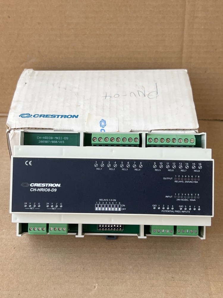CRESTRON CH-HRIO8-D9 RELAY MODULE