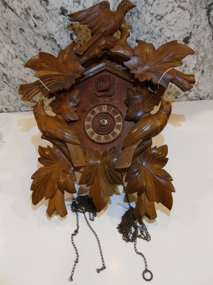 VINTAGE AZURA SWISS CUCKOO CLOCK