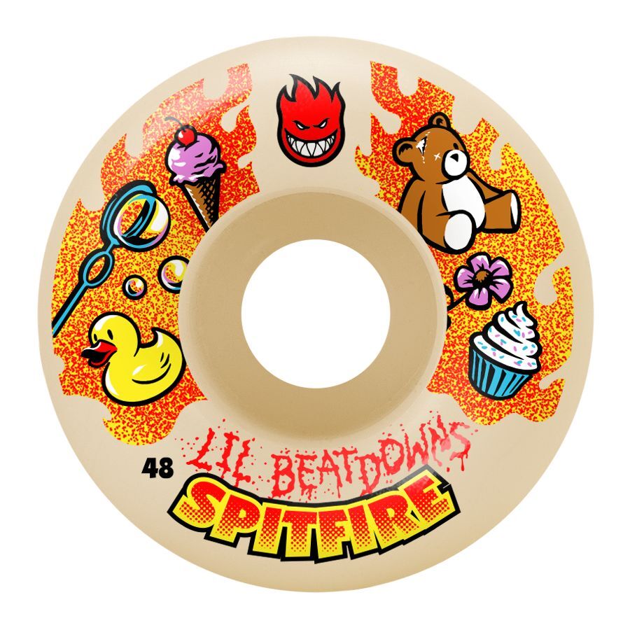 Spitfire Lil Beatdown Formula Four Classic 48mm 99d Skateboard Wheels