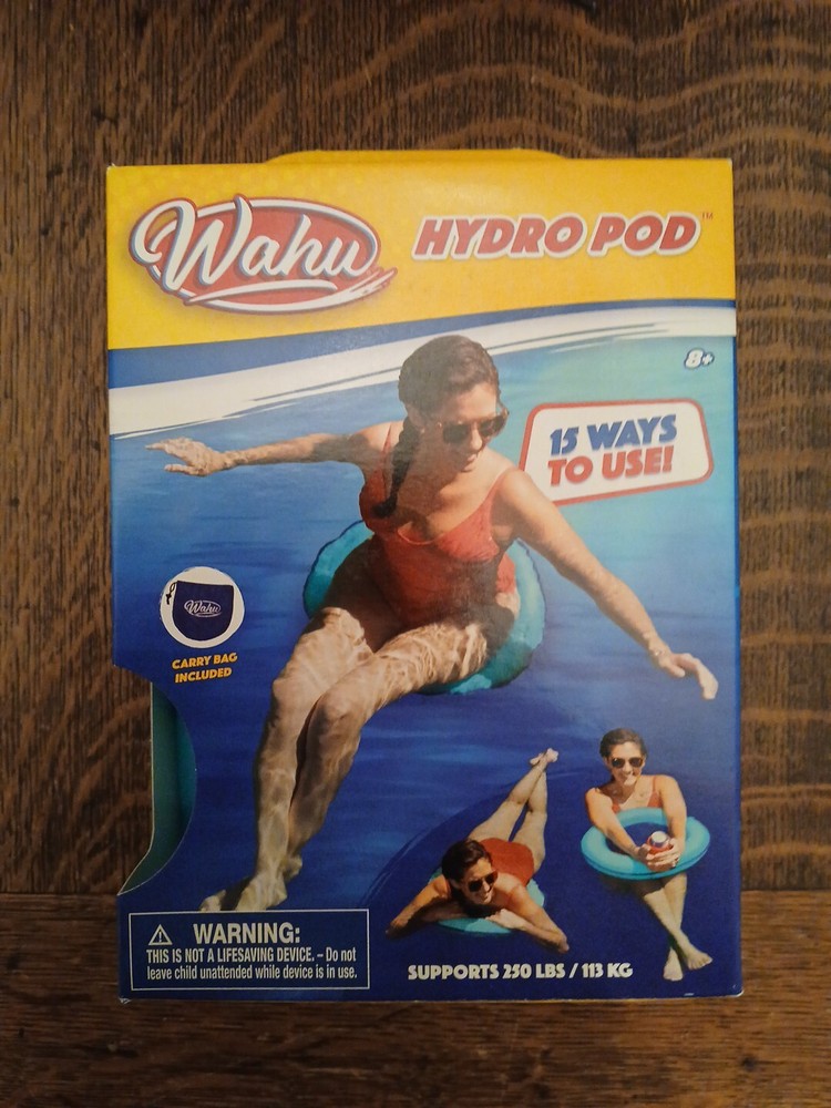 Wahu Hydro Pod Pool Float With Carrying Bag - 21" Round