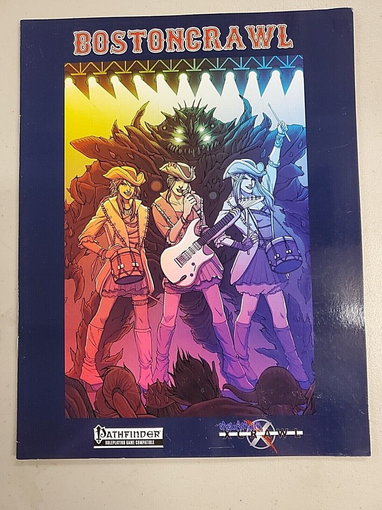 Pathfinder Bostoncrawl Xcrawl D&D 3.5 New