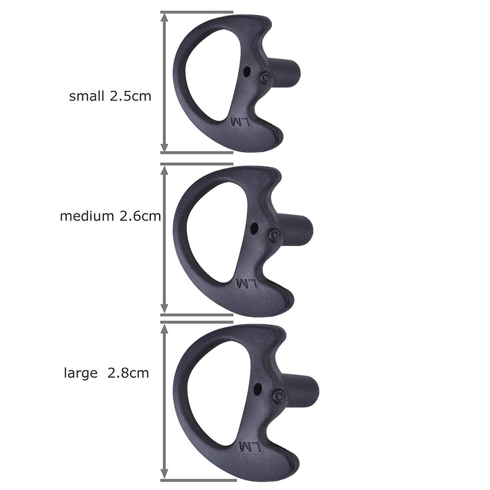 Universal Replacement Soft Silicone Open Ear Insert Earmould for Two Way Radi...