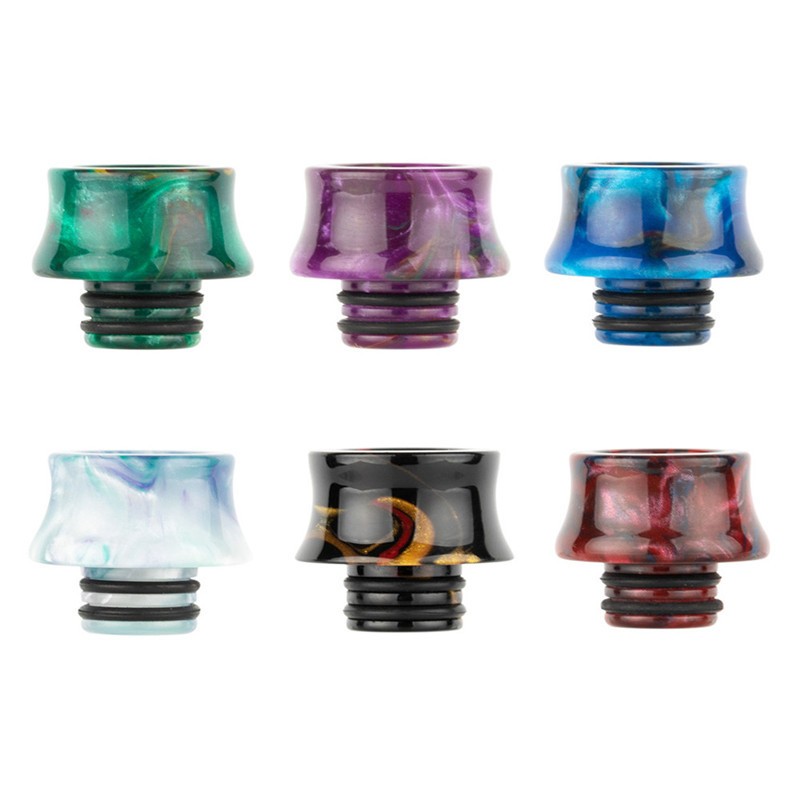 510 Resin Contoured Drip Tip Random 5pcs
