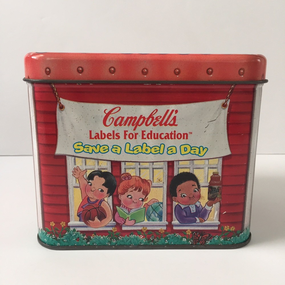 Campbell's Labels for Education Save a Label Day Tin