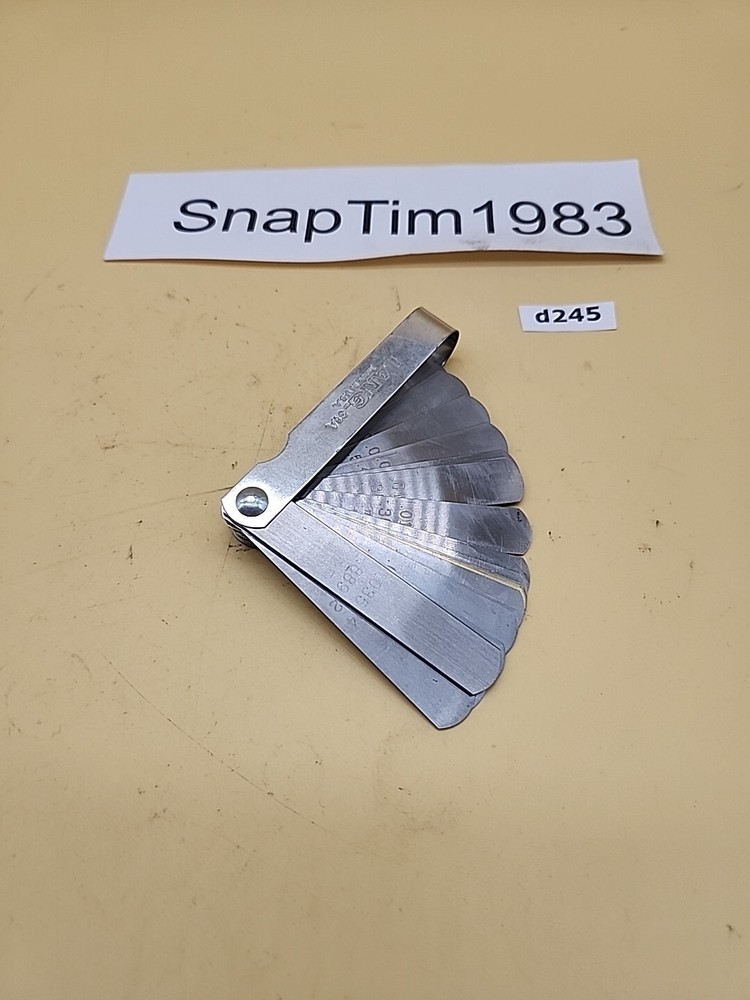 LANG 36A  Lang Tools Feeler Gauge 32 Blade Set  USA