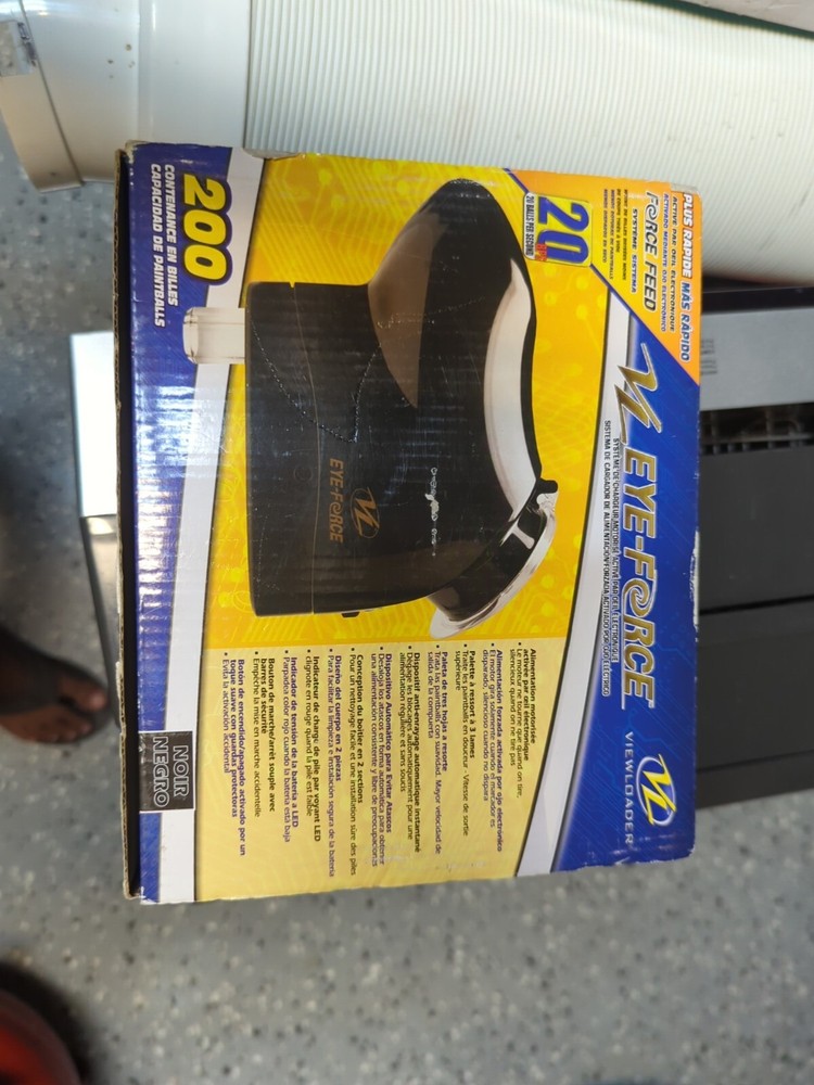 NEW! VL Eye Force Eye Activated Feed Loader System - Black