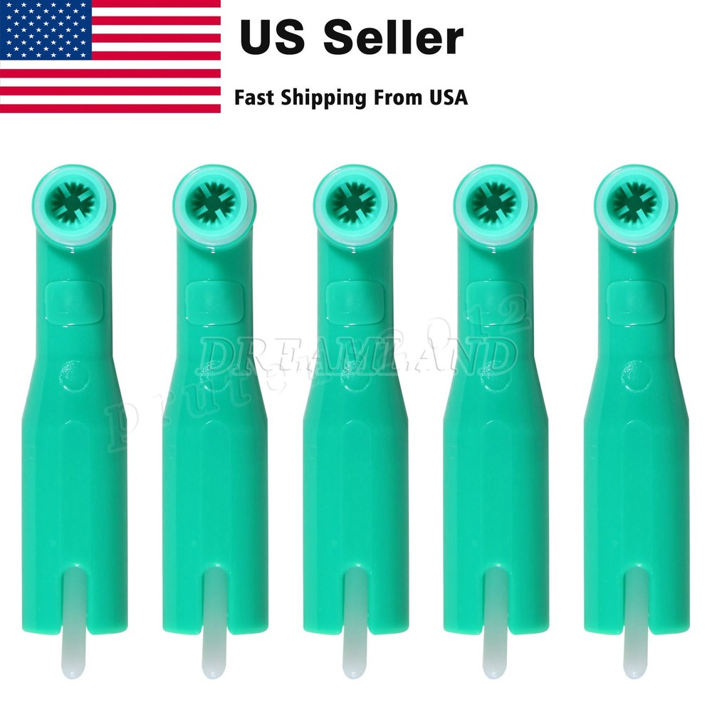 100pcs Dental Disposable Prophy Angles Soft Cup Latex Free Right Angle 90° angle