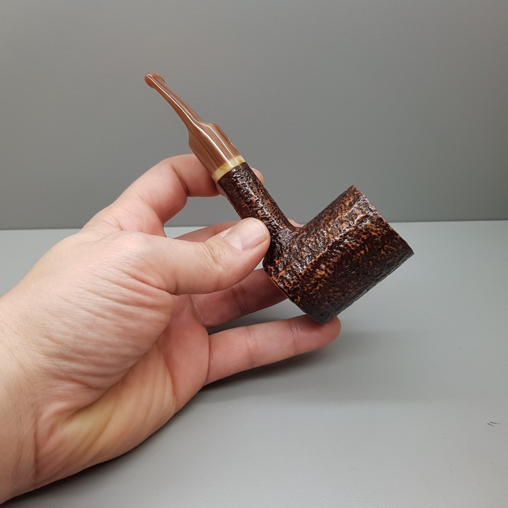 SAVINELLI DOLOMITES RUSTICATED PIPE 311 9MM MADE IN ITALY