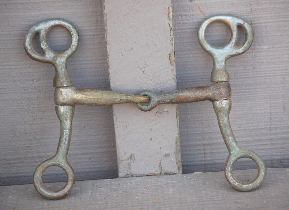 Tom Thumb Nickle Snaffle Bit English Horse Tack