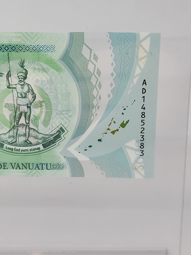 Vanuatu, 2000 Vatu, 2014, POLYMER, Birds