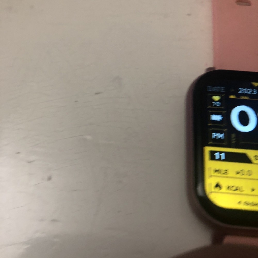 Pink Smart Watch