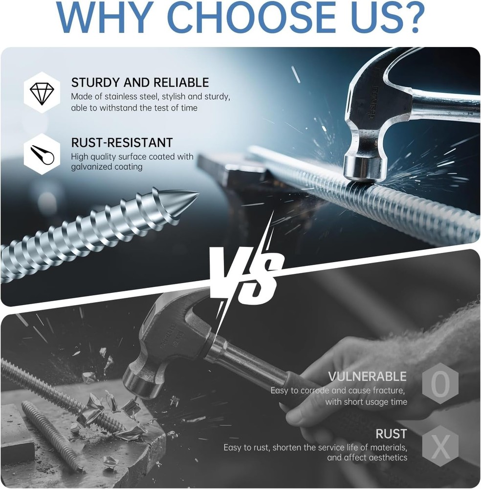 Floating Shelf Invisible Support Bracket - Silver Hidden Brackets for Floatin...