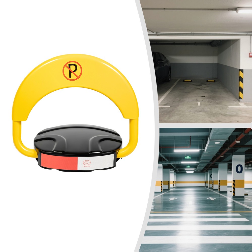 Car Parking Spot Lock Anti-Collision Foldable Barrier Auto Sensor Remote Control