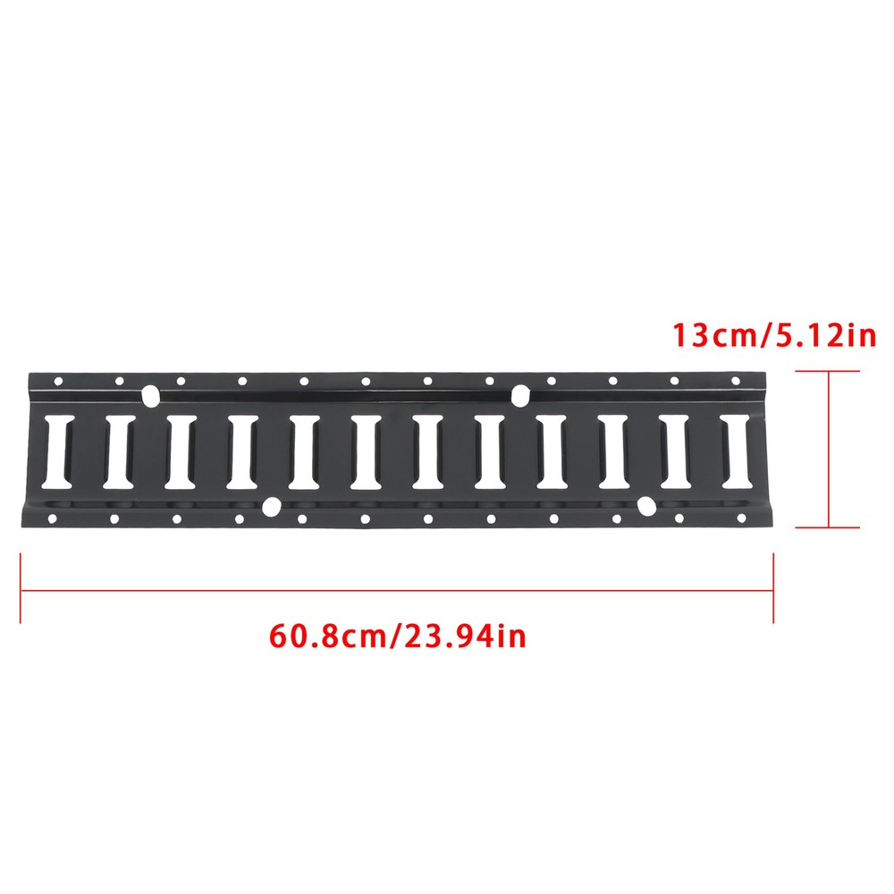 LABLT 2' E Track Tie Down Rail System Heavy Loads Secure Cargo For Vans Trucks