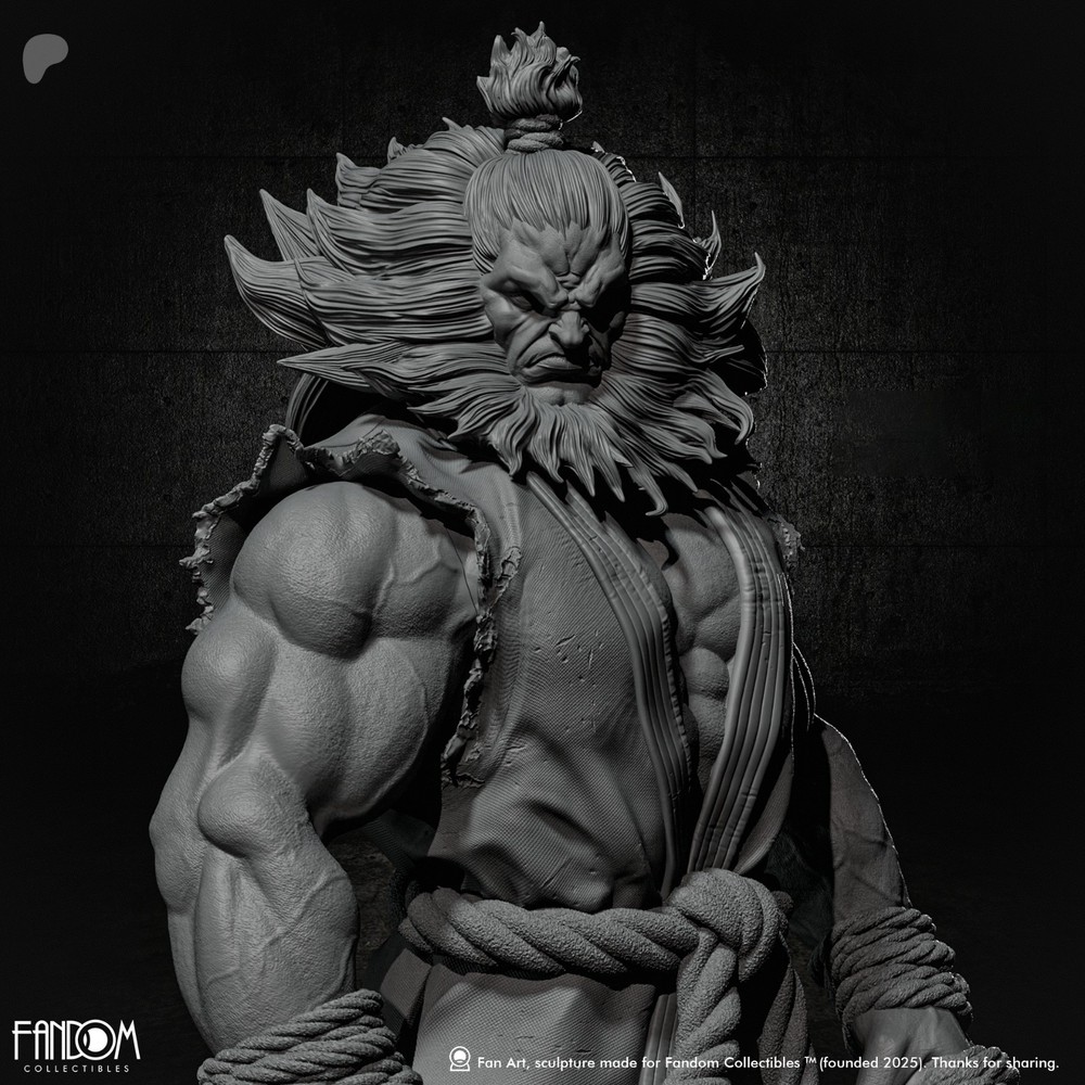 Akuma 3D Print Unpainted/Unassembled
