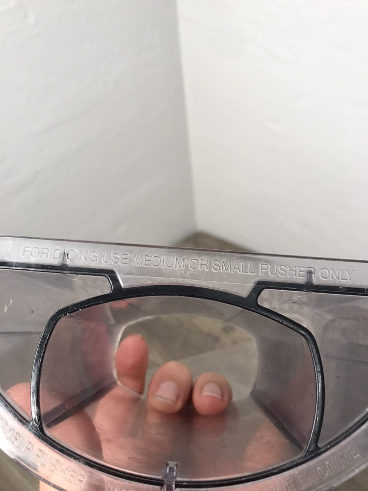 Cuisinart Food Processor CFP-26DSVPC Chute Sleeve Pusher FP-13LP Replacement
