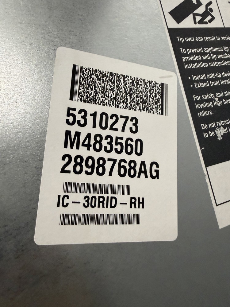 Subzero 48 IC 30 Fridge And IC 18 Freezer Columns (2022)