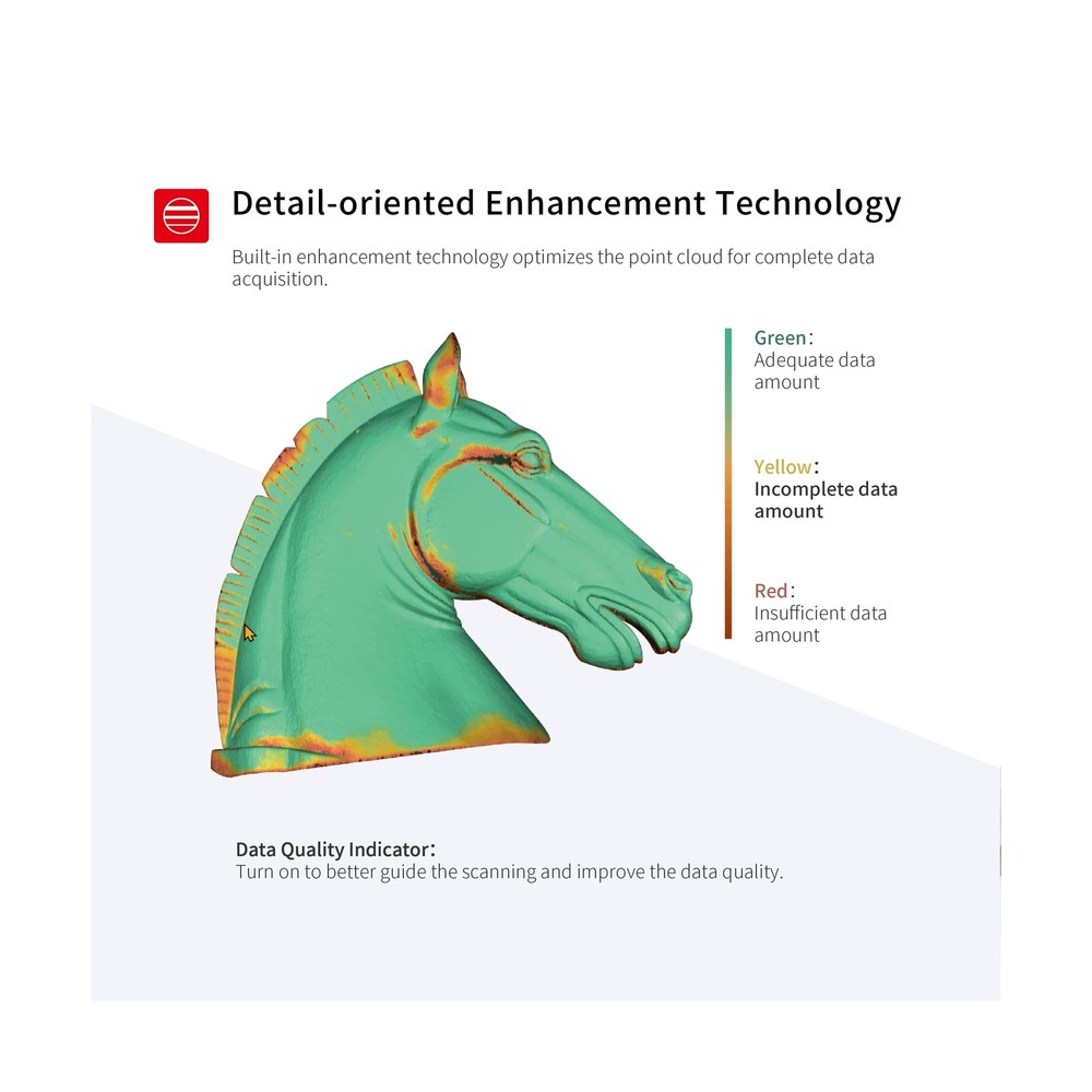 Shining 3D Einstar Handheld 3D Scanner with Detail-Oriented Enhancement Techn...