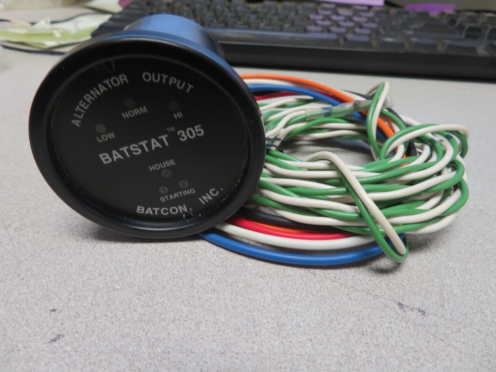 NOS Marine Application Battery Stat Batcon Inc. # 30000 52 Incomplete Kit