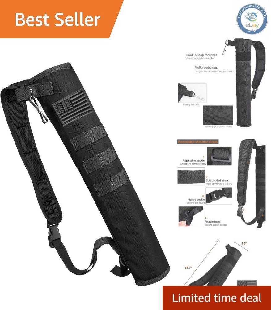 Customizable Molle System Archery Quiver - Lightweight & Foldable for Easy Carry