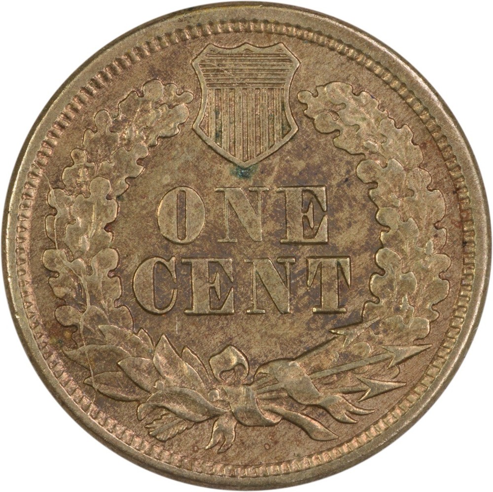 1863 Indian Cent EF Uncertified #1036
