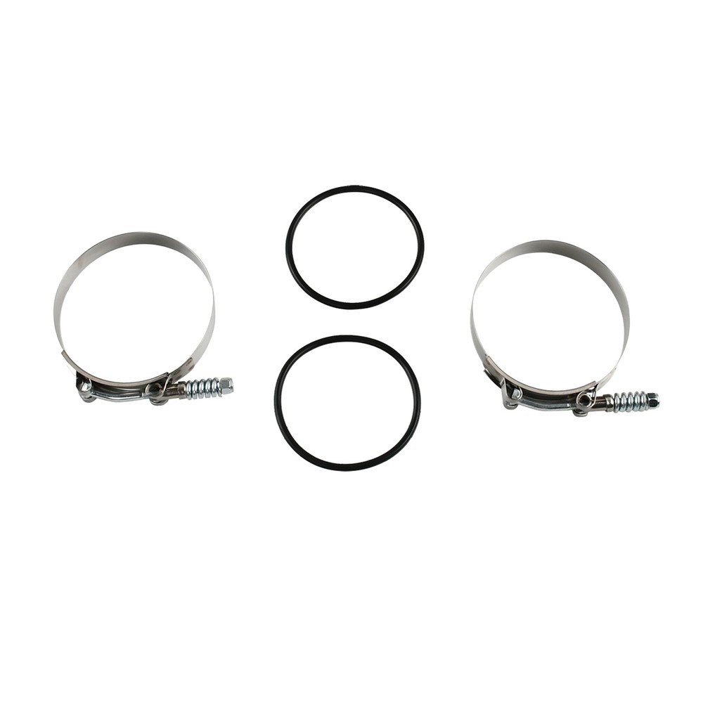 For 06-10 Chevy GMC Duramax Diesel Black Cold-Side Intercooler Pipe Boot Kit