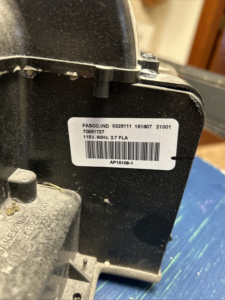 Honeywell WV4460E2022 AP15109-1 Valve And Blower Used AP14671-3 Rheem SP20231