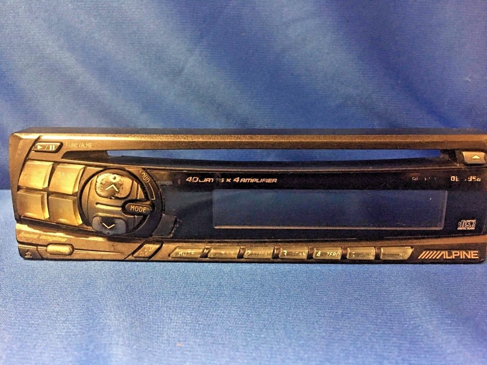 faceplate cde-7856 alpine