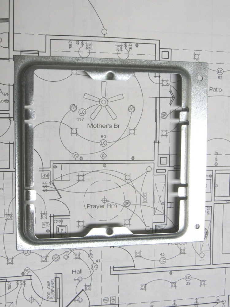(1) DMC1HR Intercom Rough-in Ring M&S DMC4RS, DMC1RS