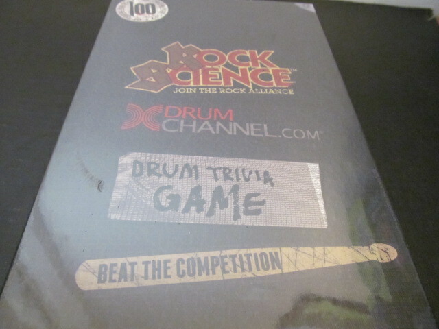 Rock Science Drum Trivia Game Beat the Competition