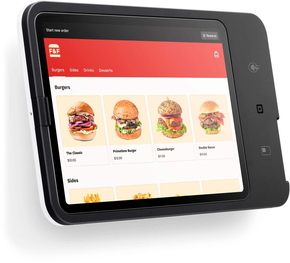 Square - Self-Service Kiosk for iPad (USB-C) - Black