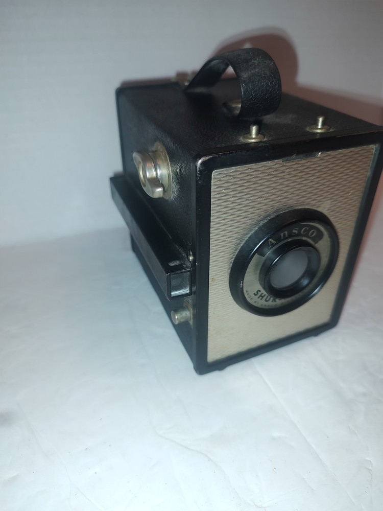 Vintage Ansco Shur-Flash Box Camera Untested