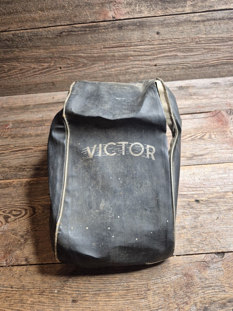 Vintage "Victor" Black Adding Machine With Original Cover