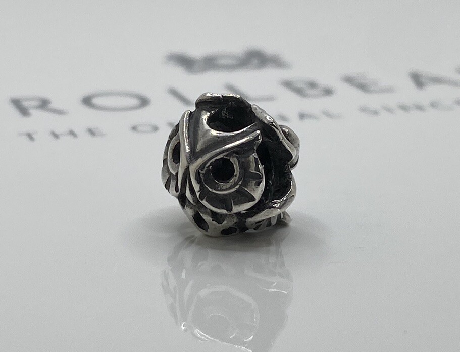 Trollbeads Wise Owl Bead 925 Silver
