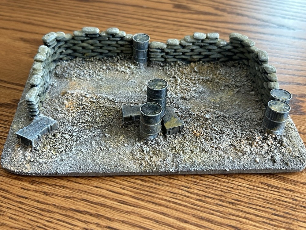 Tabletop Gaming Terrain Painted, Ready to Use
