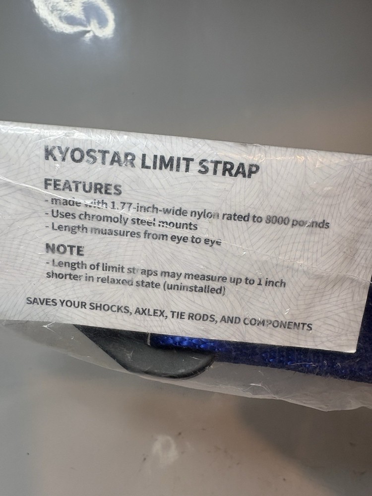 BLUE 8000 lbs Kyostar Limit Strap